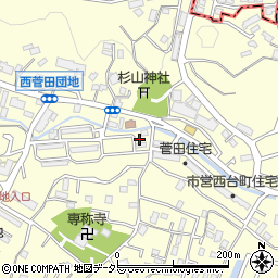 神奈川県横浜市神奈川区菅田町851周辺の地図