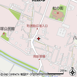 千葉県大網白里市南飯塚403-11周辺の地図