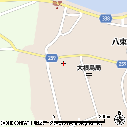 島根県松江市八束町亀尻281周辺の地図