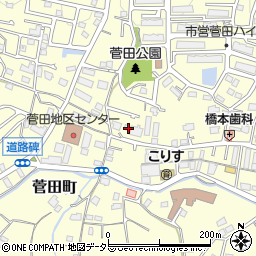 神奈川県横浜市神奈川区菅田町1599周辺の地図