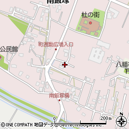 千葉県大網白里市南飯塚403-32周辺の地図