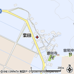 福井県小浜市栗田周辺の地図