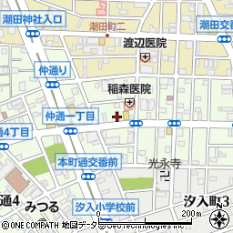 明光義塾　鶴見・仲通教室周辺の地図