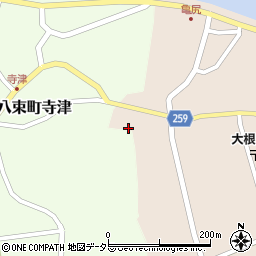 島根県松江市八束町亀尻344周辺の地図