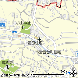 神奈川県横浜市神奈川区菅田町941周辺の地図
