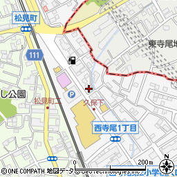ファミリーマート横浜西寺尾一丁目店周辺の地図