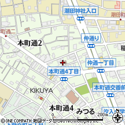 国立環境計器株式会社　横浜営業所周辺の地図