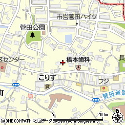 神奈川県横浜市神奈川区菅田町1631周辺の地図