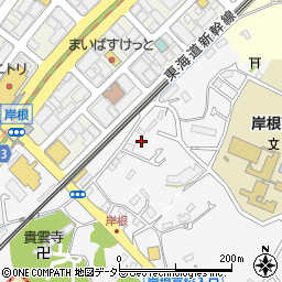 神奈川県横浜市港北区岸根町340周辺の地図