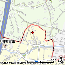 神奈川県横浜市神奈川区菅田町2486周辺の地図