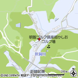岐阜県加茂郡川辺町鹿塩667周辺の地図