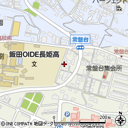 長野県飯田市松尾常盤台70周辺の地図