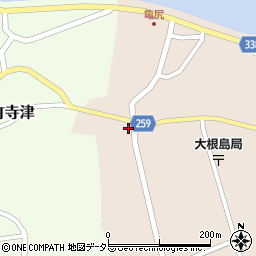 島根県松江市八束町亀尻290周辺の地図