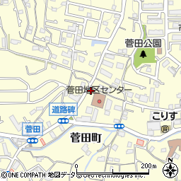 神奈川県横浜市神奈川区菅田町1722周辺の地図