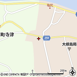 島根県松江市八束町亀尻340周辺の地図