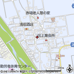 鳥取県東伯郡琴浦町出上328周辺の地図