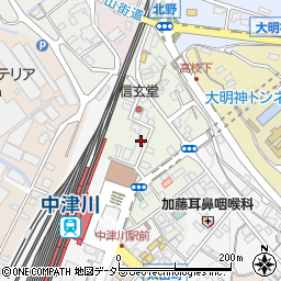 〒508-0032 岐阜県中津川市栄町の地図