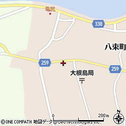 島根県松江市八束町亀尻390周辺の地図
