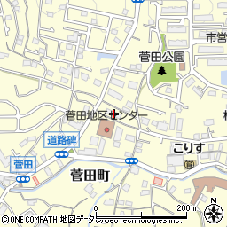神奈川県横浜市神奈川区菅田町1541周辺の地図
