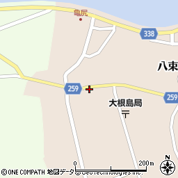 島根県松江市八束町亀尻377周辺の地図