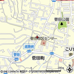 神奈川県横浜市神奈川区菅田町1704周辺の地図