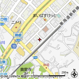 メディコスヒラタ横浜支店周辺の地図