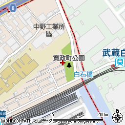 神奈川県横浜市鶴見区寛政町5-1周辺の地図