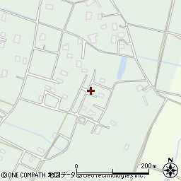 千葉県大網白里市木崎579-11周辺の地図