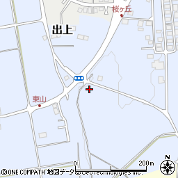 鳥取県東伯郡琴浦町出上33周辺の地図