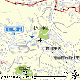 神奈川県横浜市神奈川区菅田町866周辺の地図