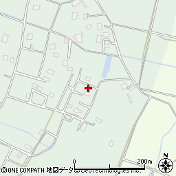 千葉県大網白里市木崎579-19周辺の地図