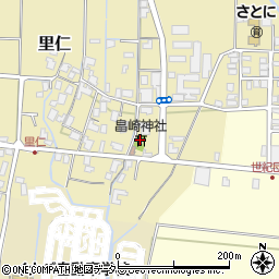 畠崎神社周辺の地図