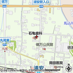 鳥取県東伯郡琴浦町徳万491周辺の地図