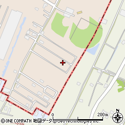 千葉県東金市二之袋1215-34周辺の地図