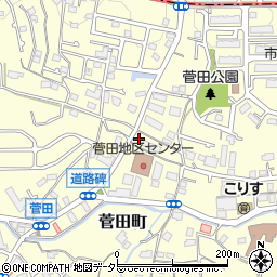 神奈川県横浜市神奈川区菅田町1542周辺の地図