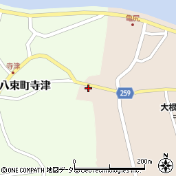 島根県松江市八束町亀尻346周辺の地図