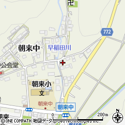 京都府舞鶴市朝来中406周辺の地図