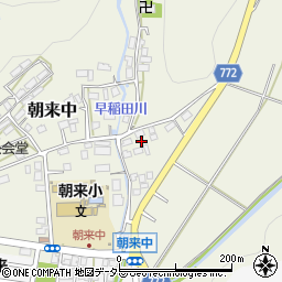 京都府舞鶴市朝来中398周辺の地図
