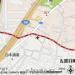 神奈川県横浜市瀬谷区五貫目町8-17周辺の地図