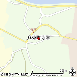 島根県松江市八束町寺津周辺の地図