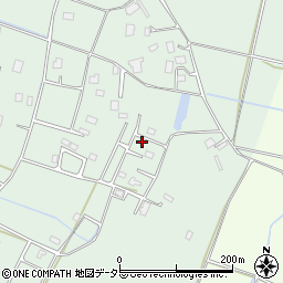 千葉県大網白里市木崎579-21周辺の地図