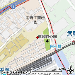 神奈川県横浜市鶴見区寛政町5-11周辺の地図