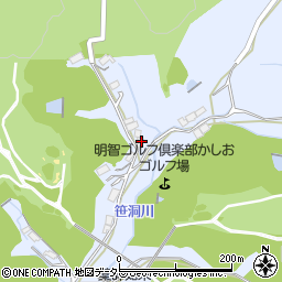 岐阜県加茂郡川辺町鹿塩668周辺の地図