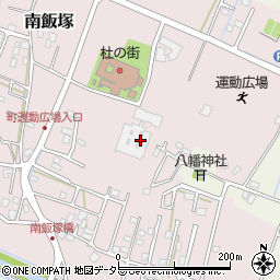 千葉県大網白里市南飯塚404-1周辺の地図
