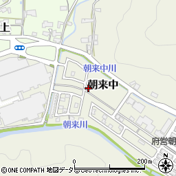 京都府舞鶴市朝来中170-45周辺の地図
