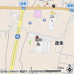 鳥取県東伯郡琴浦町逢束900周辺の地図