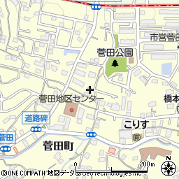 神奈川県横浜市神奈川区菅田町1529周辺の地図