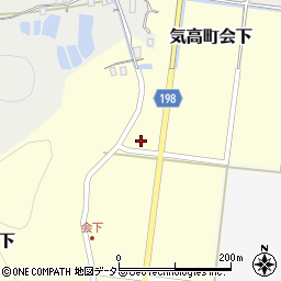 鳥取県鳥取市気高町会下179周辺の地図