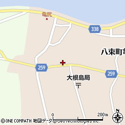 島根県松江市八束町亀尻398周辺の地図