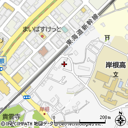 神奈川県横浜市港北区岸根町338周辺の地図